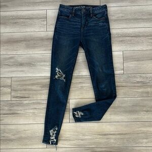 American Eagle hi-rise jegging dream jean jeans size 0